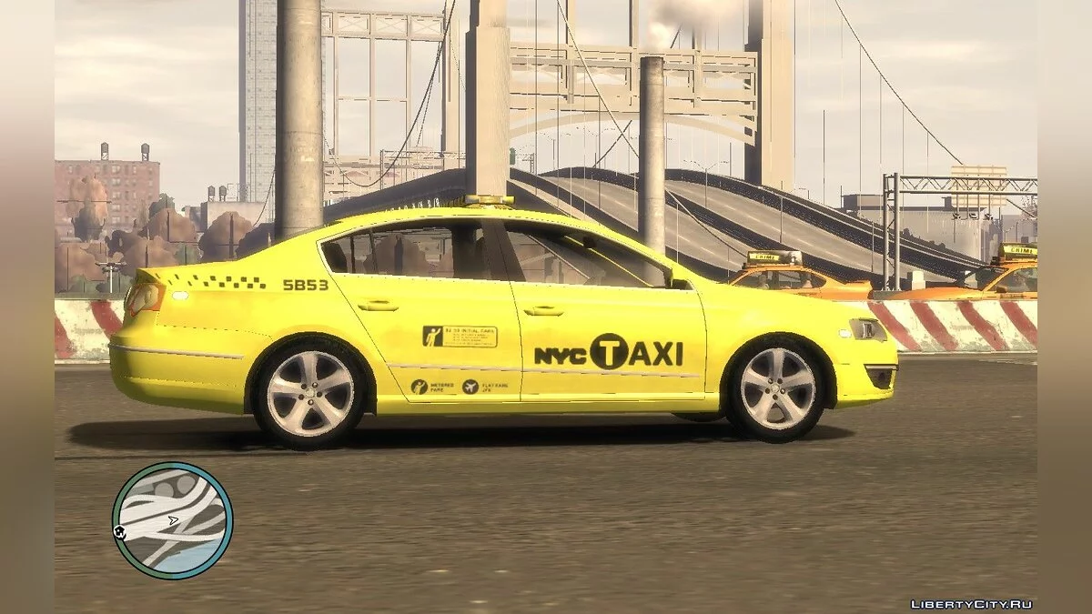 Volkswagen  Passat B6 Sedan - NYC TAXI / GTA 4