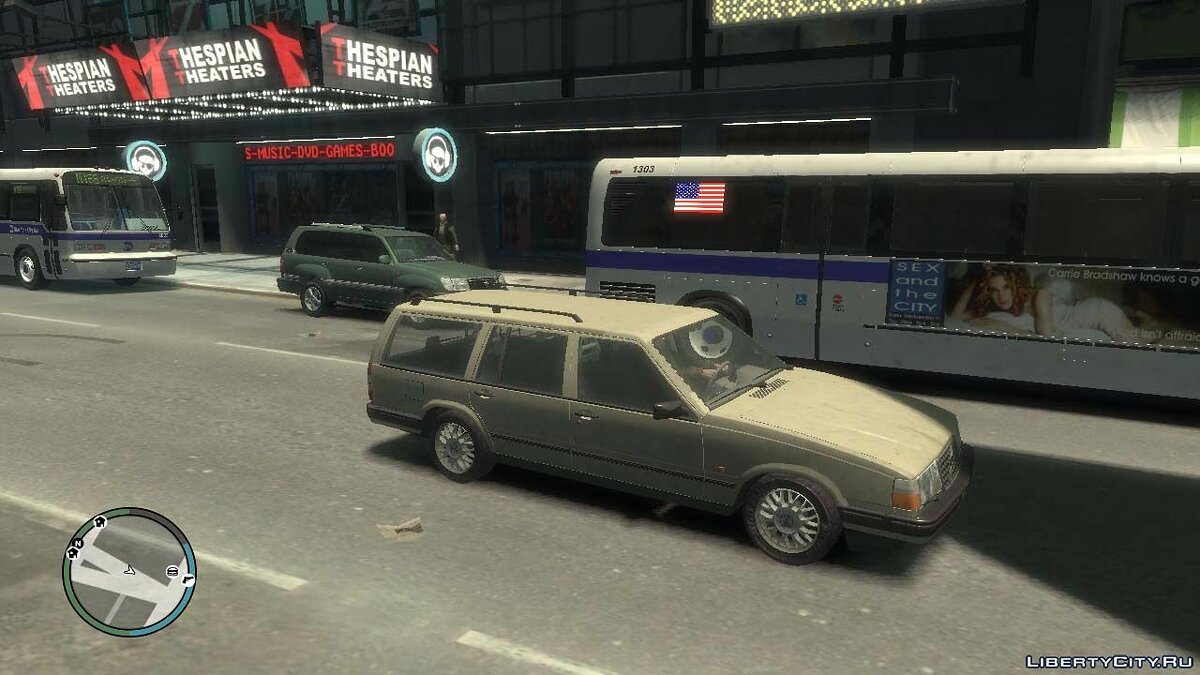 Скачать Volvo 945 Estate для GTA 4