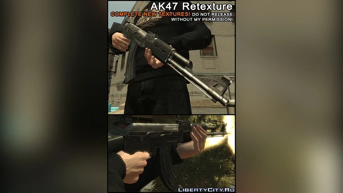 AK47 Retextured / GTA 4