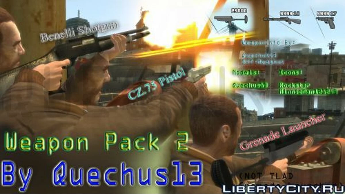 Weapon Pack / GTA 4
