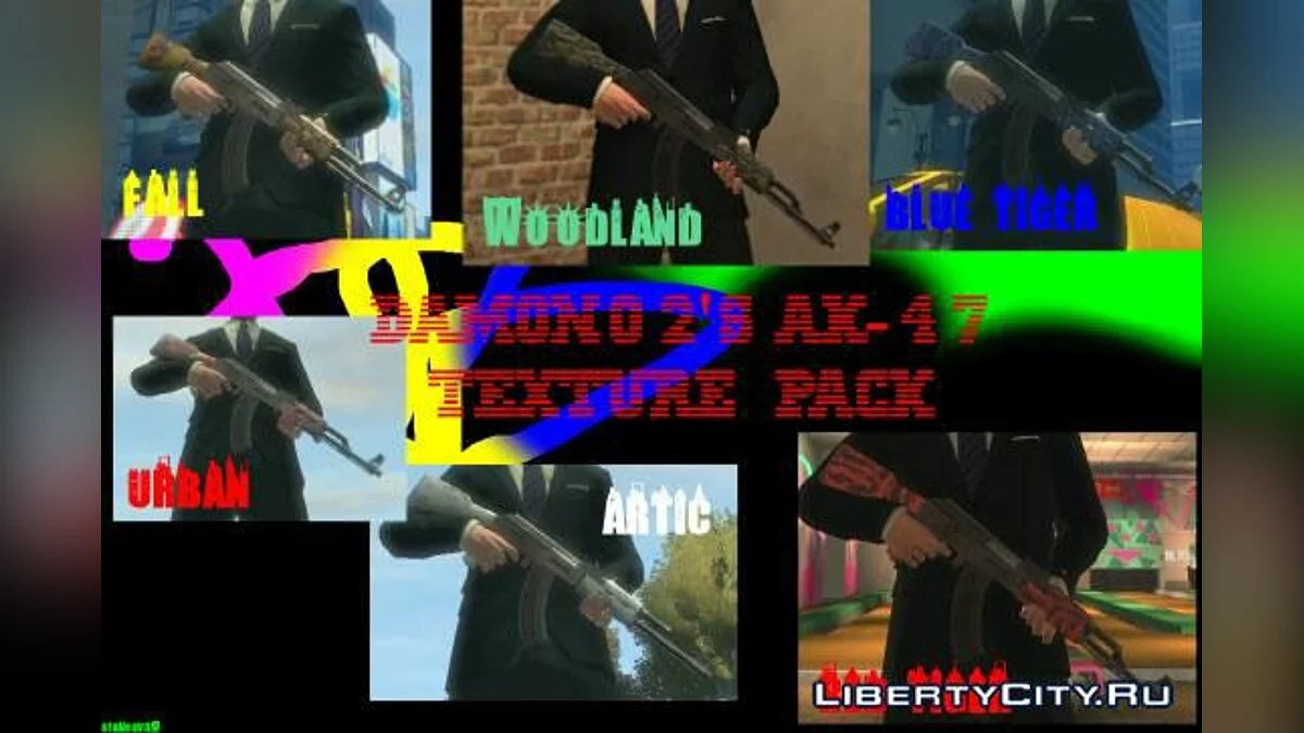 AK-47 Texture Pack / GTA 4
