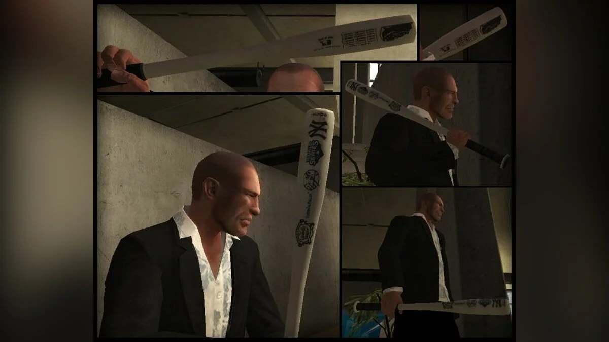 2009 Yankees World Series Bat / GTA 4