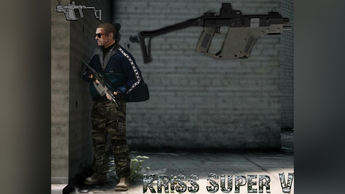 Kriss Super V SMG for GTA 4 - Картинка #1
