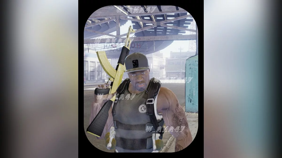 Золотой AK-47 / GTA 4