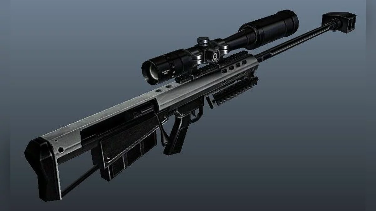 Barrett M95 / GTA 4