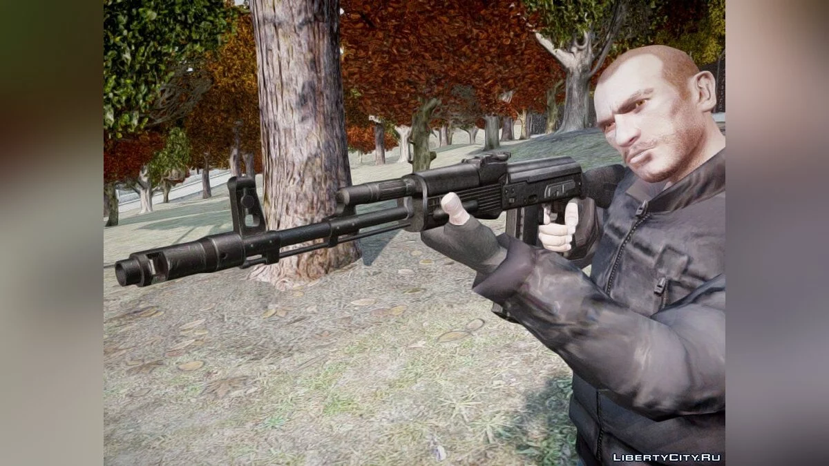 Автомат Калашникова 74 Модифицированный / GTA 4