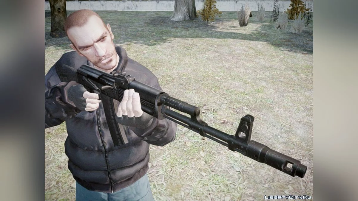 Автомат Калашникова 74 Модифицированный / GTA 4