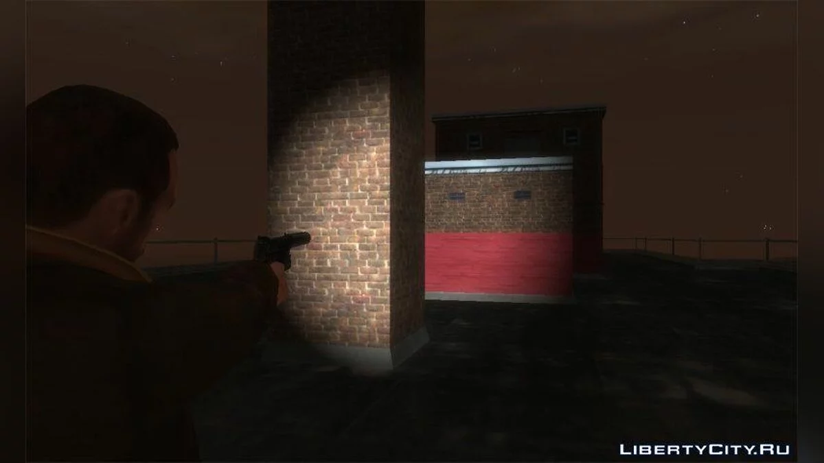 HK USP 45 (фонарик/глушитель)  / GTA 4