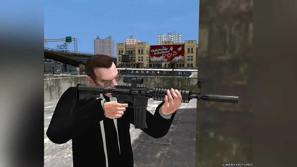 M4 (CAR-15) из GTA V / GTA 4