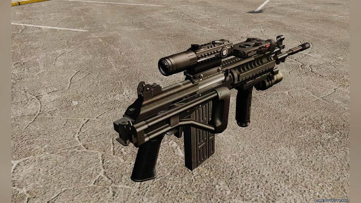 Автоматическая винтовка Galil / GTA 4