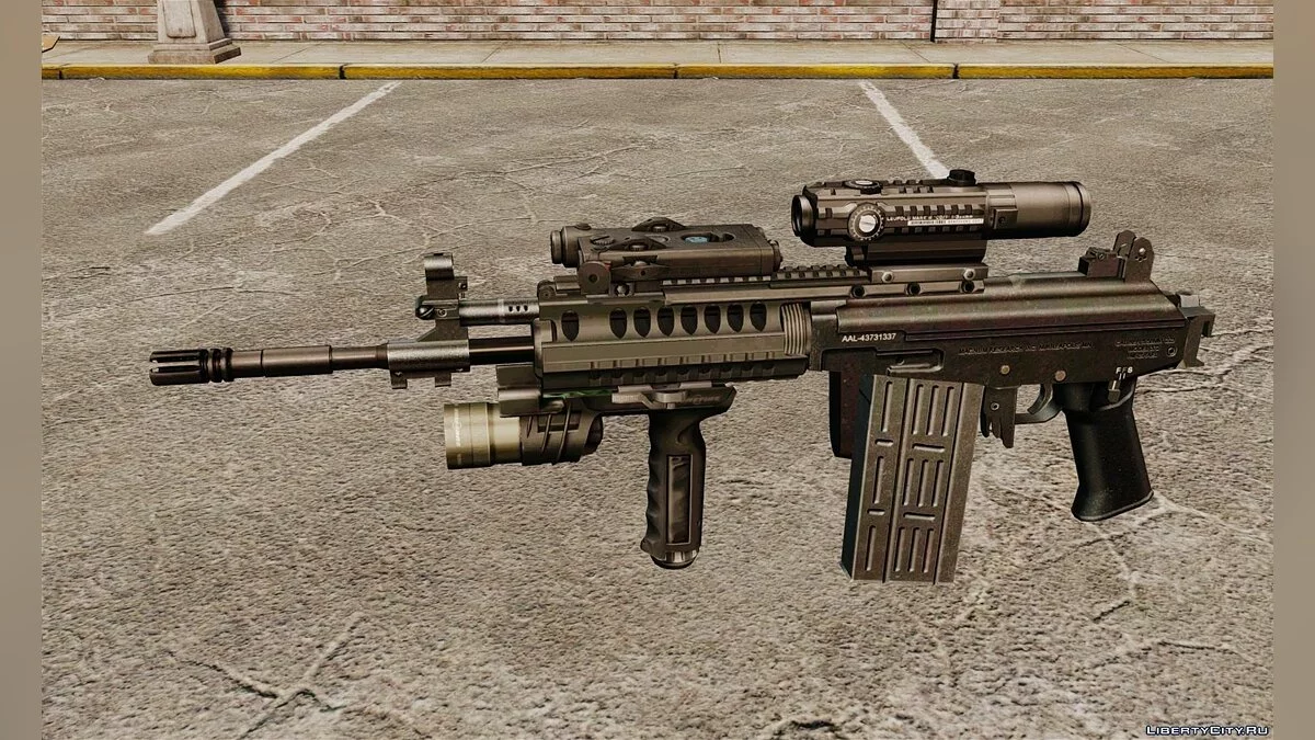 Автоматическая винтовка Galil / GTA 4