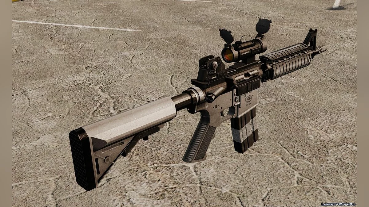 Автоматический карабин М4 CQBR / GTA 4