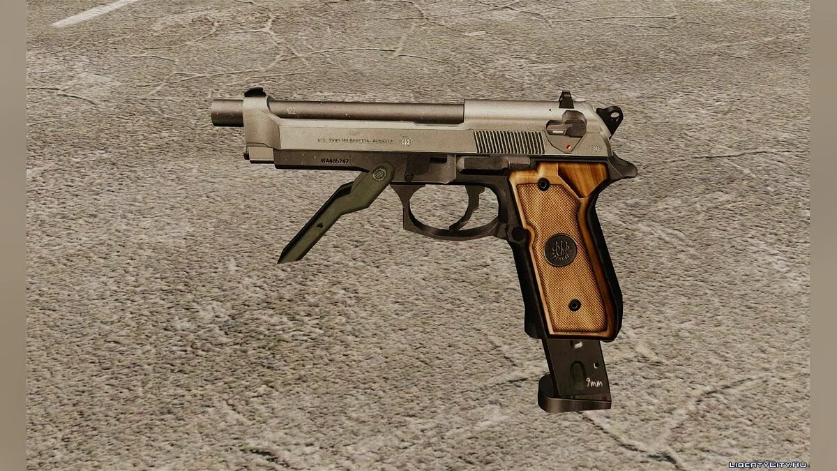 Автоматический пистолет Beretta M93R / GTA 4