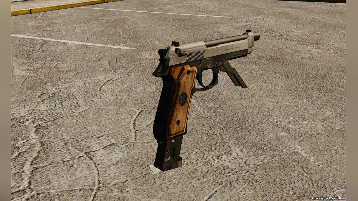 Автоматический пистолет Beretta M93R / GTA 4