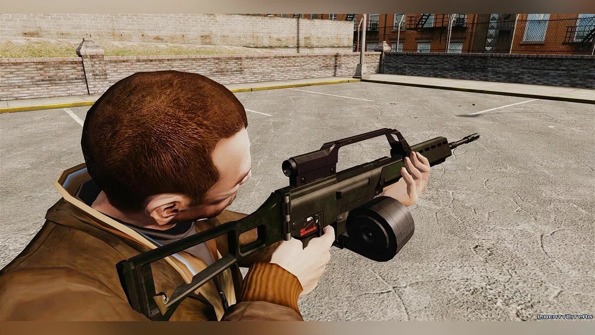 Штурмовая винтовка H&K MG36 v1 / GTA 4
