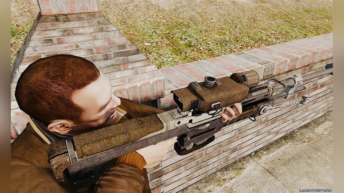 Снайперская винтовка Halo Reach SRS 99 / GTA 4