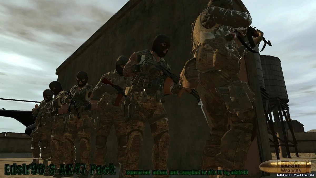 Edsir98's AK47 Pack / GTA 4