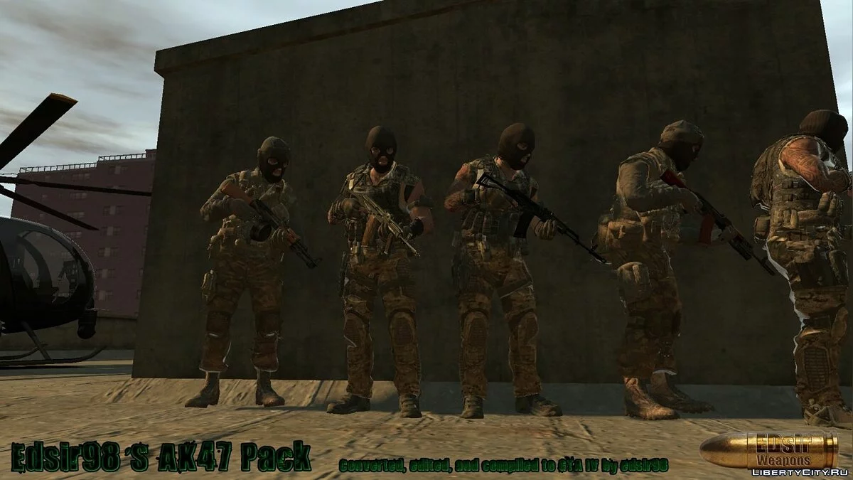 Edsir98's AK47 Pack / GTA 4