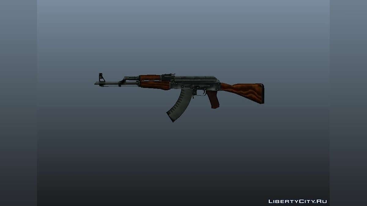 Замена оружия AK-47 (w_ak47.wft, w_ak47.wft) в GTA 4 (72 файла) / Файлы  отсортированы по скачиваниям в порядке возрастания