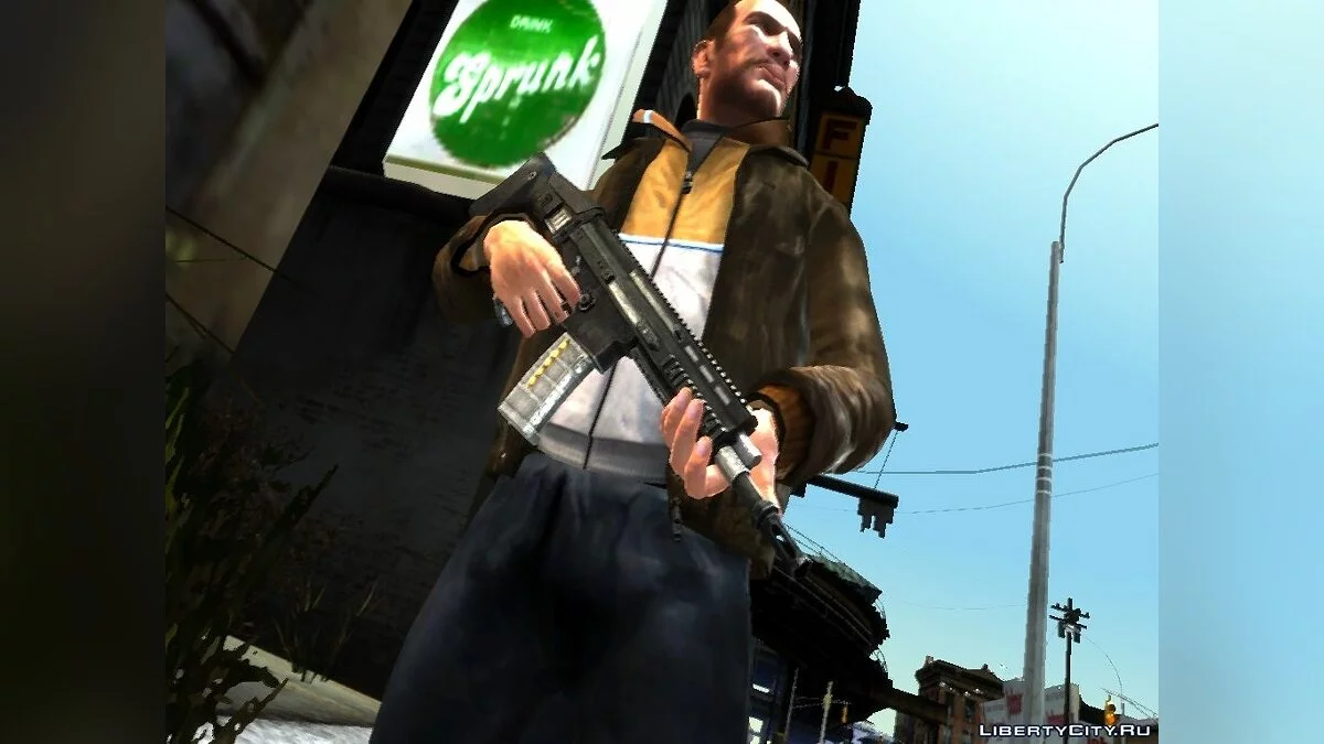 SCAR from RE ORC / GTA 4