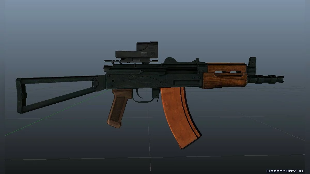 АКС-74У из Battlefield 4 / GTA 4