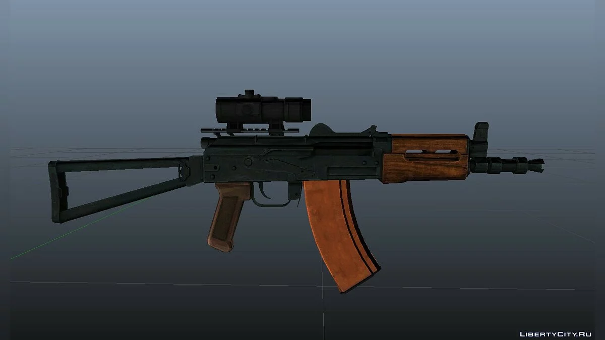 АКС-74У из Battlefield 4 / GTA 4