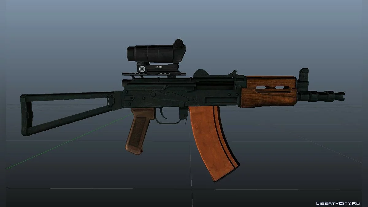 АКС-74У из Battlefield 4 / GTA 4
