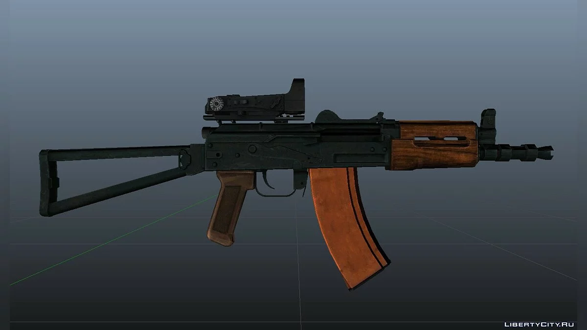 АКС-74У из Battlefield 4 / GTA 4