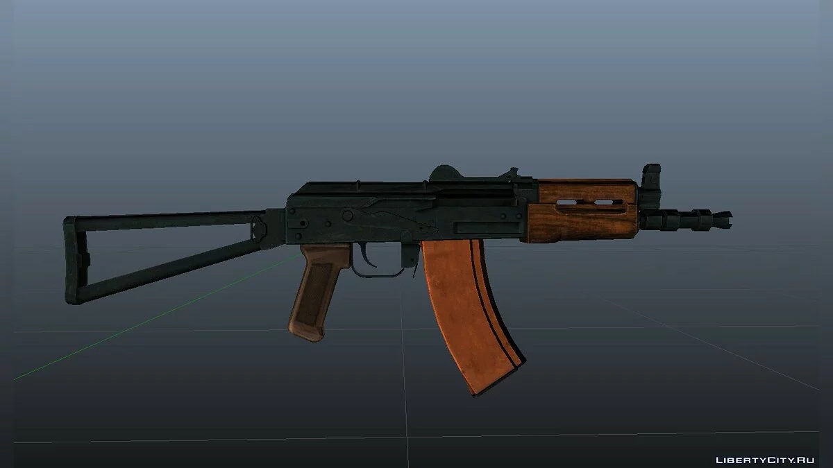 АКС-74У из Battlefield 4 / GTA 4