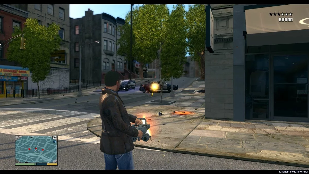 GTA 5 Minigun / GTA 4