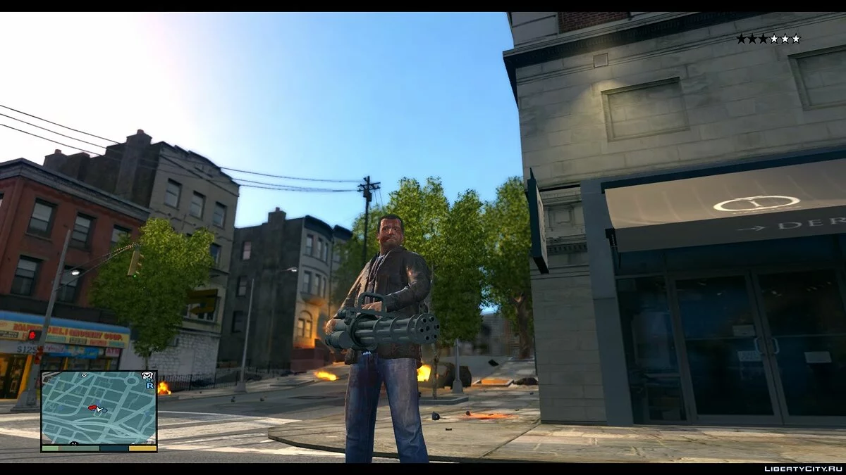 GTA 5 Minigun / GTA 4