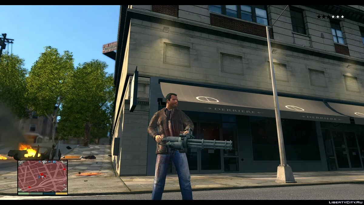 GTA 5 Minigun / GTA 4