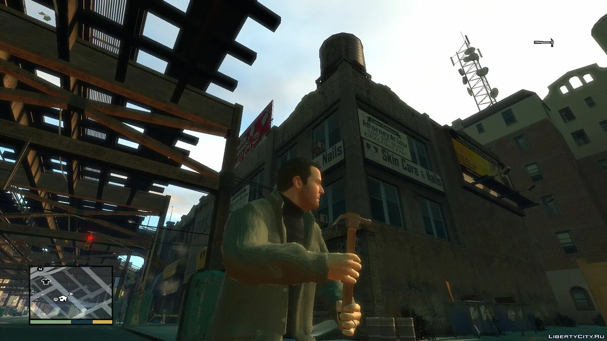 GTA V Молоток, дубинка и монтировка / GTA 4