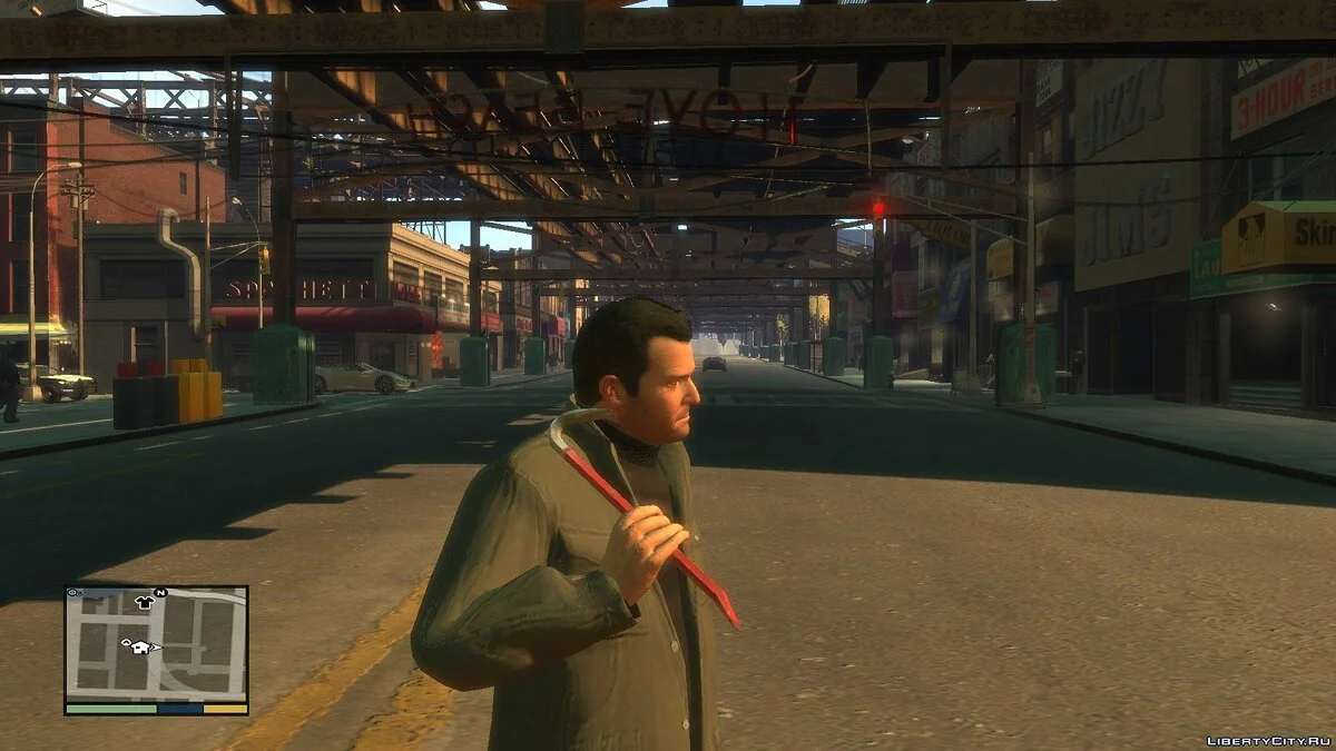 GTA V Молоток, дубинка и монтировка / GTA 4