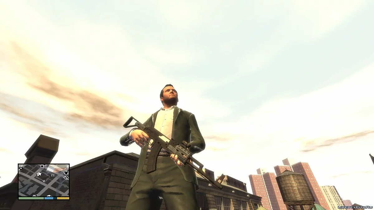 Пак оружия из игры GTA V	 / GTA 4
