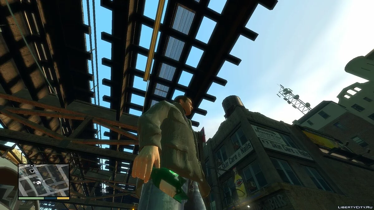 GTA V Broke Bottle and Golf Putter / GTA 4