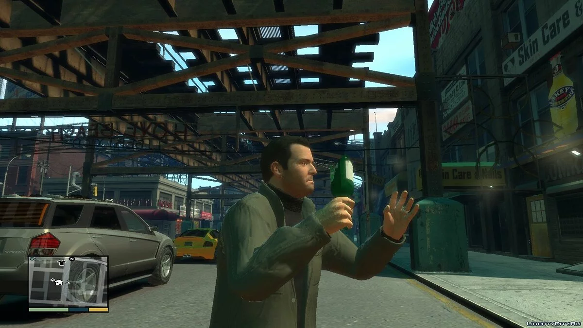 GTA V Broke Bottle and Golf Putter / GTA 4