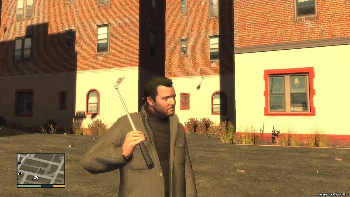 GTA V Broke Bottle and Golf Putter / GTA 4