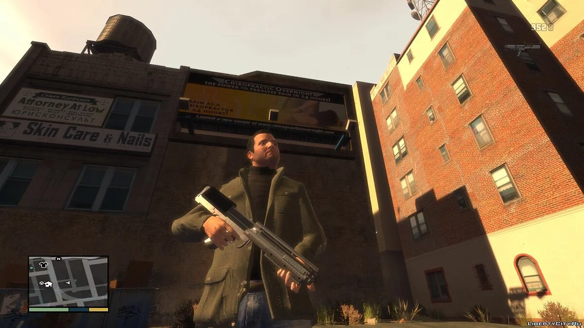 GTA V Bullpup Shotgun / GTA 4