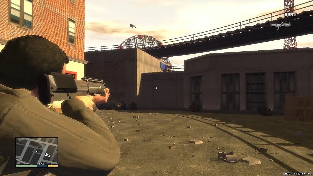 GTA V Bullpup Shotgun / GTA 4