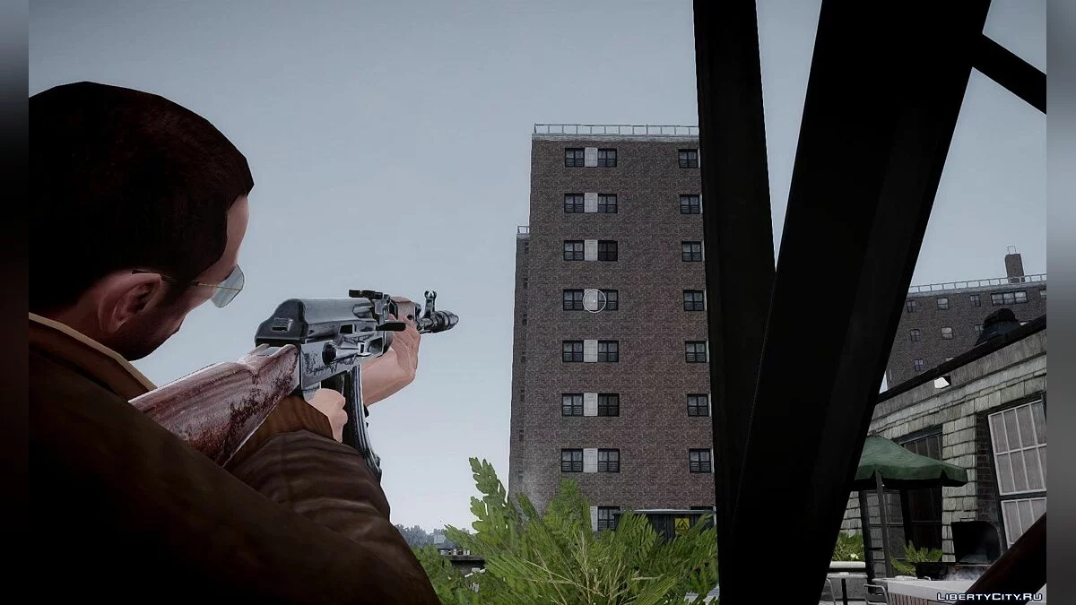 Автомат АК-47 Muzzle brake / GTA 4