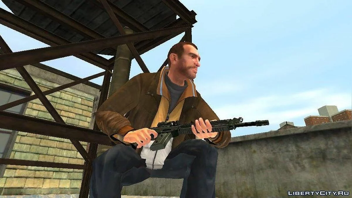 Автоматическая винтовка SIG SG 751 v.1 / GTA 4