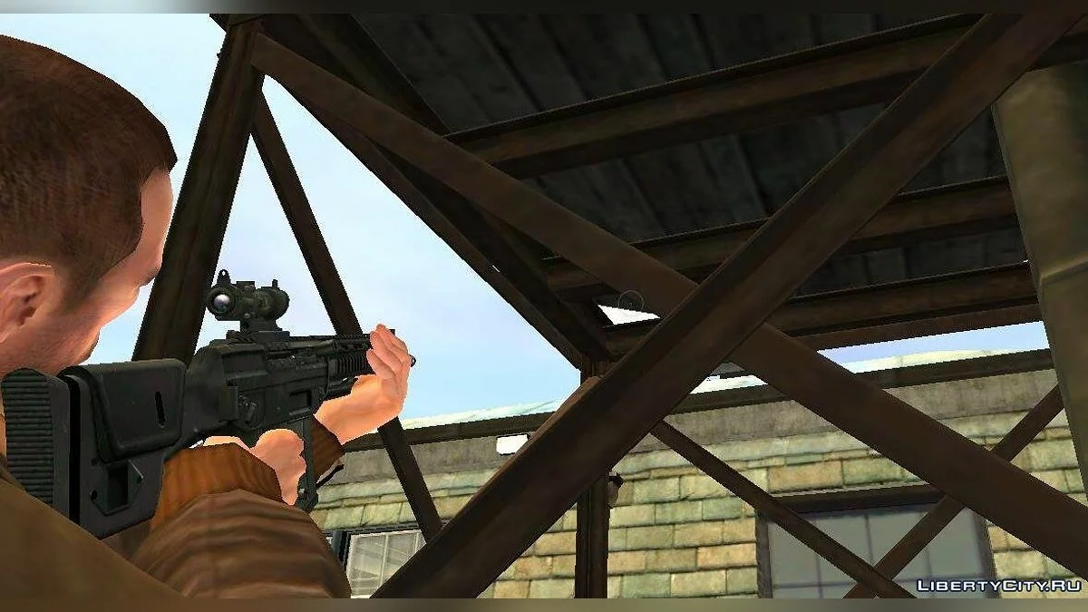 Автоматическая винтовка SIG SG 751 v.1 / GTA 4