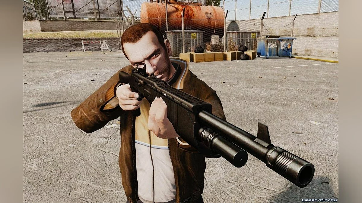 Автоматическое тактическое ружьё SPAS 12 / GTA 4