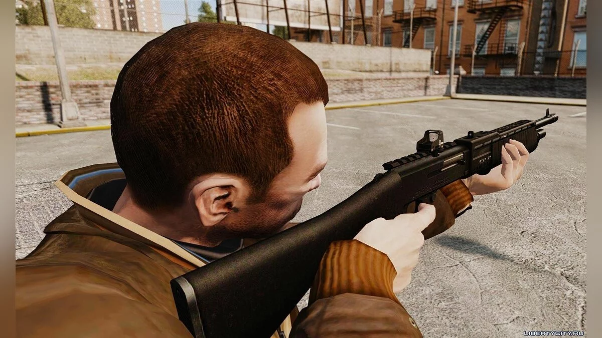 Автоматическое тактическое ружьё SPAS 12 / GTA 4