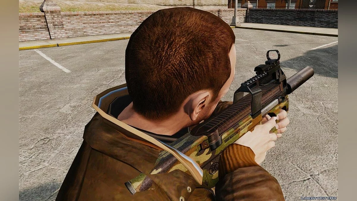 Бельгийский пистолет-пулемёт FN P90 v5 / GTA 4