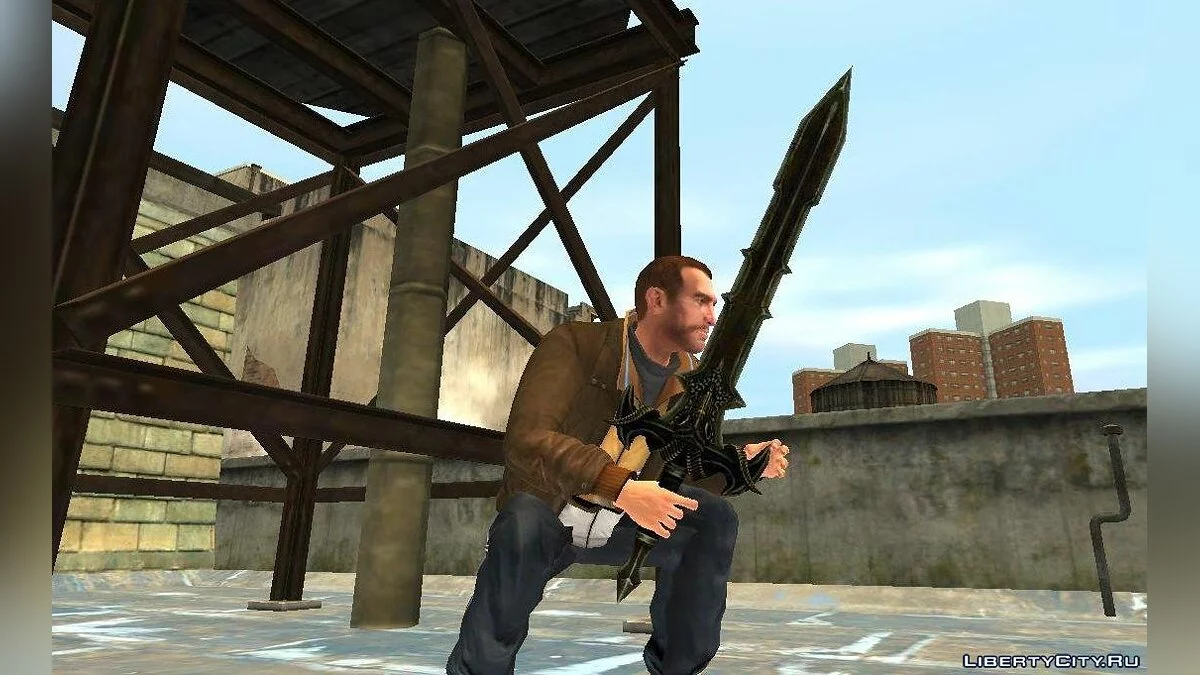 Меч "Черный рыцарь" / GTA 4