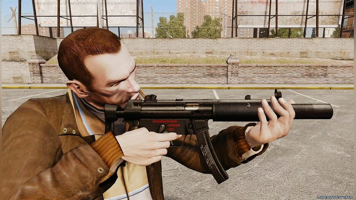 Пистолет-пулемёт MP5SD v5 / GTA 4