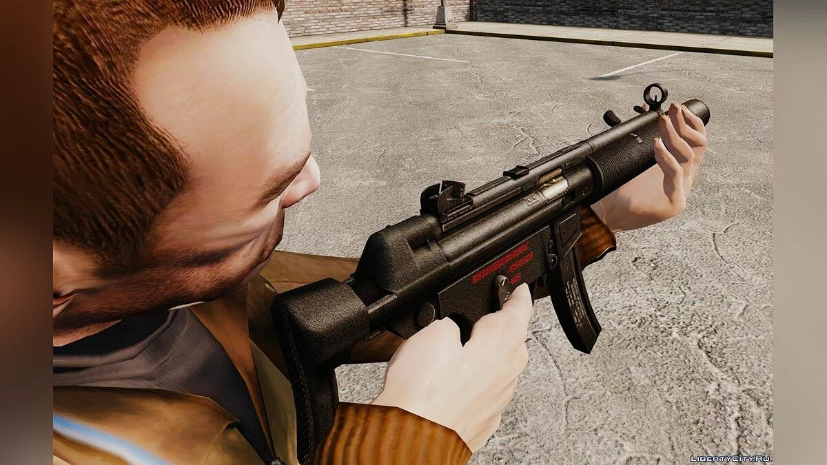 Пистолет-пулемёт MP5SD v5 / GTA 4