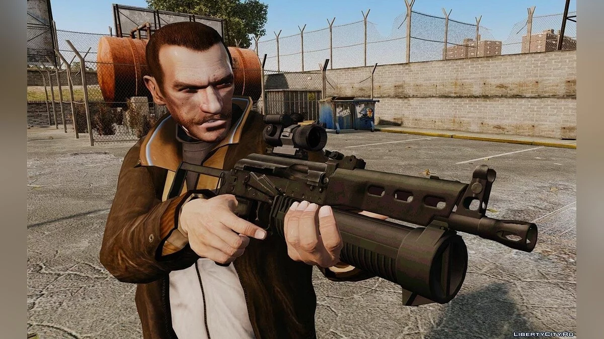 Пистолет-пулемёт ПП-19 Бизон / GTA 4
